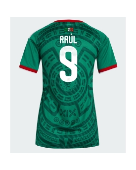 Billige Fotballdrakt Mexico Raul Jimenez #9 Replika Hjemmedrakt Dame VM 2026 Kortermet Billige Fotballdrakt Mexico Raul Jimenez #9 Replika Hjemmedrakt Dame VM 2026 Kortermet